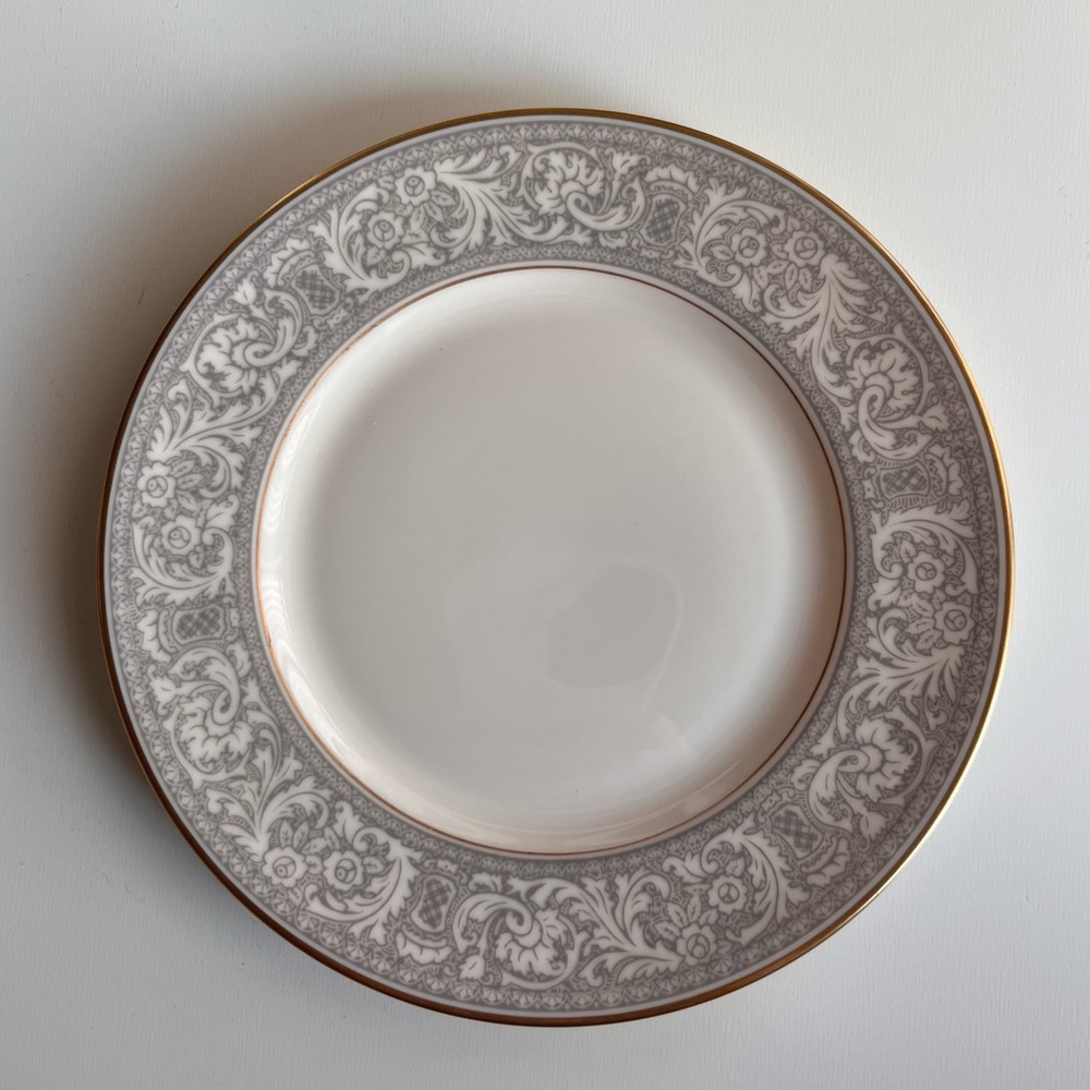 Bread & Butter Plate - Grey Renaissance - Franciscan Masterpiece China
